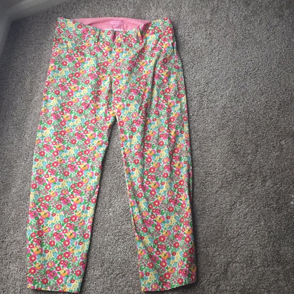 Floral Lilly Pulitzer Pants - Picture 1 of 4